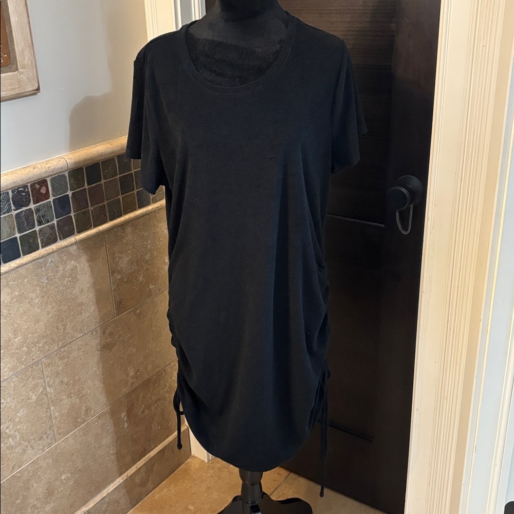 Victoria's Secret Black Ruched Dress
